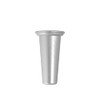 Home 3583726 Plastic Cemetery Vase, Silver, 18.5 cm