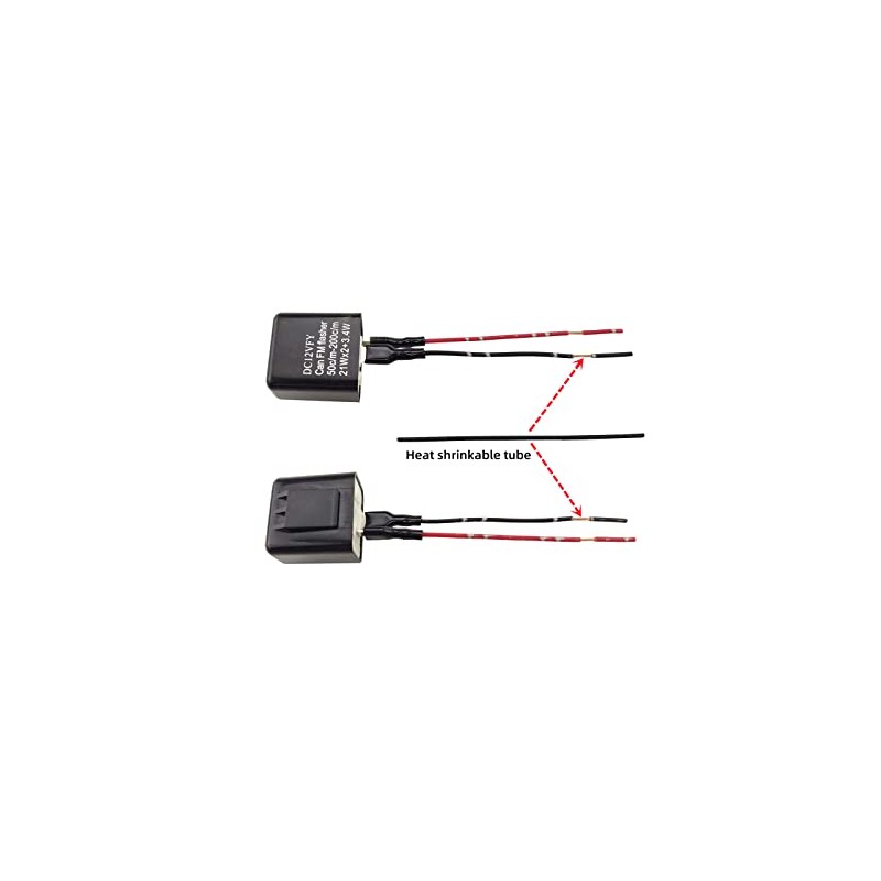 Motorcycle Universal 2-pin 12V Adjustable LED Flasher Turn Signal Hazard