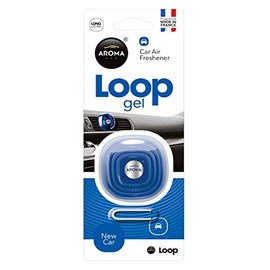 AROMA Loop Gel Vent Clip Car Air Freshener - 1/EA (New Car)