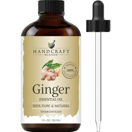 Handcraft Blends Handcraft Blends Ginger Essential Oil - 1 Fl Oz - 100% Pure and Natural - Premium Grade Essential Oil for Diffuser and Aromatherapy