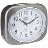 Trevi Retro Bedside/Travel Alarm Clock with LED Backlight and Silent