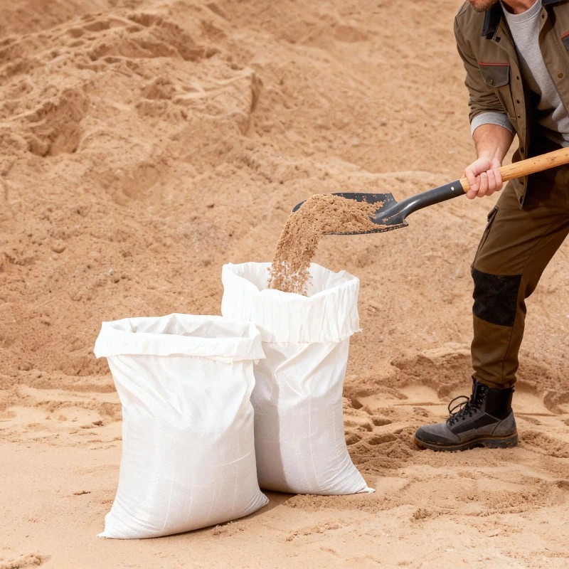 100 Packs Heavy Duty 16 X 26 Woven Polypropylene Sandbags