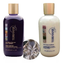 Terramar Set Shampoo Matizador + Óleo Shampoo Terramar 250 Ml + Envío