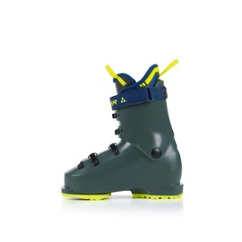 Fischer Kid's Junior RC4 60 JR GripWalk Comfortable Warm Performance Alpine On-Piste Ski Boots, Rhino Grey/Rhino Grey, Size 23.5