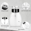 2 Pack 250ml/8.3oz Push Down Pump Dispenser Empty Plastic Lockable