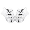 Unbranded Chrome Front Brake Caliper Insert Set Cover For Harley