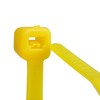 Konya Shoji 01281190 Cable Tie, Yellow, 5.9 x Width 0.14
