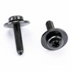 OAUTOO - 25 piezas M6-1 x 23 mm Torx Drive