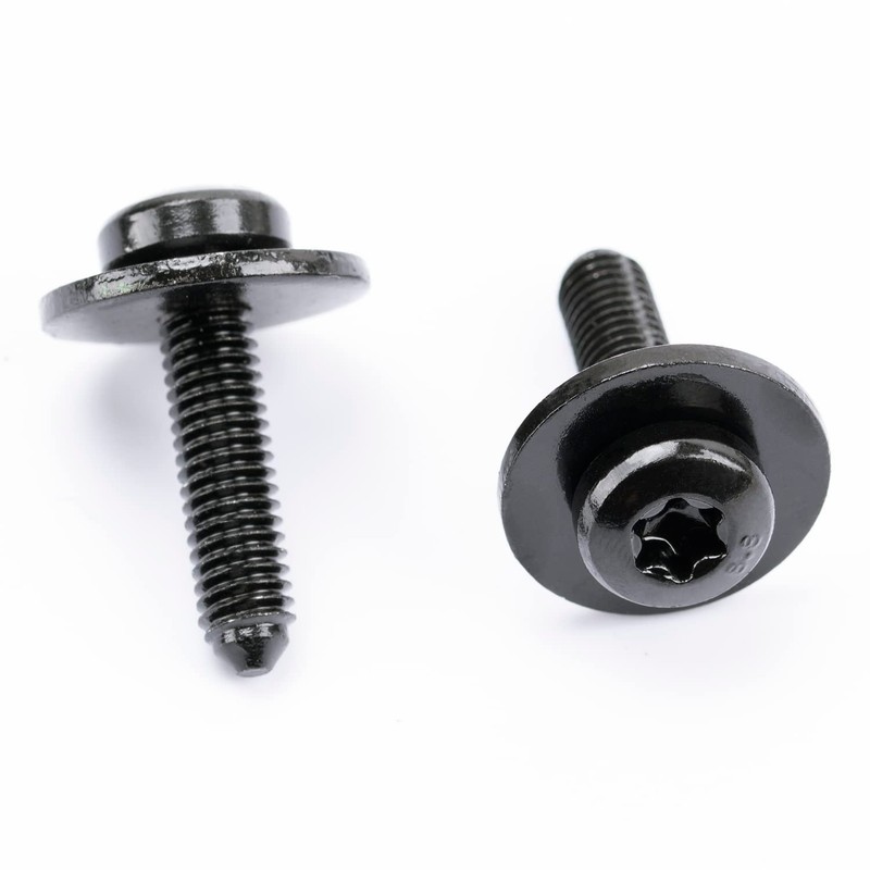 OAUTOO - 25 piezas M6-1 x 23 mm Torx Drive