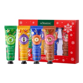 4 Pack Christmas Hand Cream For Women, Womens Stocking Stuffers Hand Cream For Dry Cracked Hands, Stocking Stuffers For Women, Hand Cream Travel Size, Christmas Stocking Stuffers Hand Cream Gift Set