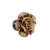 6Pcs Cabinet Knob Rose Flower Shape Delicate Ceramic Knob for