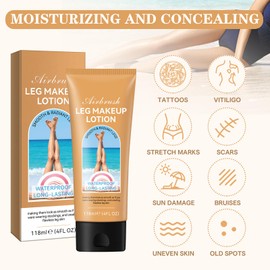 Gesichtsserum Skincare Set,Bein Make Up Wasserfest, Body Make Up Wasserfest, Body Coverage Perfector ohne Übertragung, Krampfadern Abdecken,langanhaltend, Concealer mit voller, Feuchtigkeitsspendend