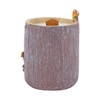 Naimo Tree Stump Scented Candle Animal Aromatherapy Candles Wood Holder