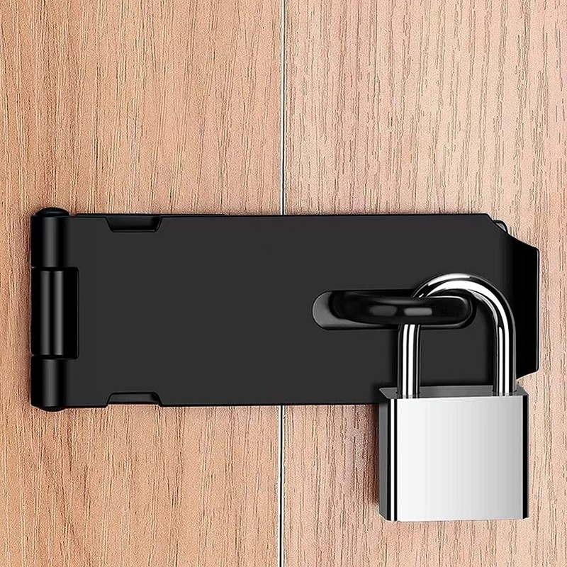 Padlock Hasp 4 Inch Door Hasp Latch Lock Stainless Steel