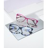 EYEURL Reading Glasses for Women,4-Pack Ultra-Light Slim Frames Blue Light