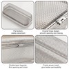 YUNYDSM 10.4×4.5×2.5’‘ Dishwasher Utensil basket, Stainless Steel Dishwasher Silverware Basket,