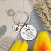 Ktiavo Dad-i Love You Keychain - Engraved Stainless Steel Keyring