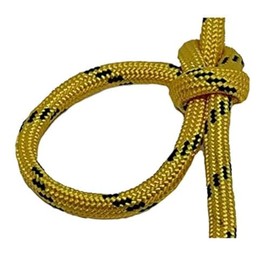 10 metres Dyneema - SK78 Strong Rope Marine Yacht Sailing Dinghy Camping (Yellow Fleck, 2mm)