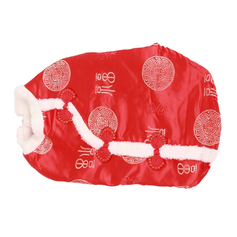 Tang Suit Pet Costume Comfortable Warm Attractive Dog Autumn Winter