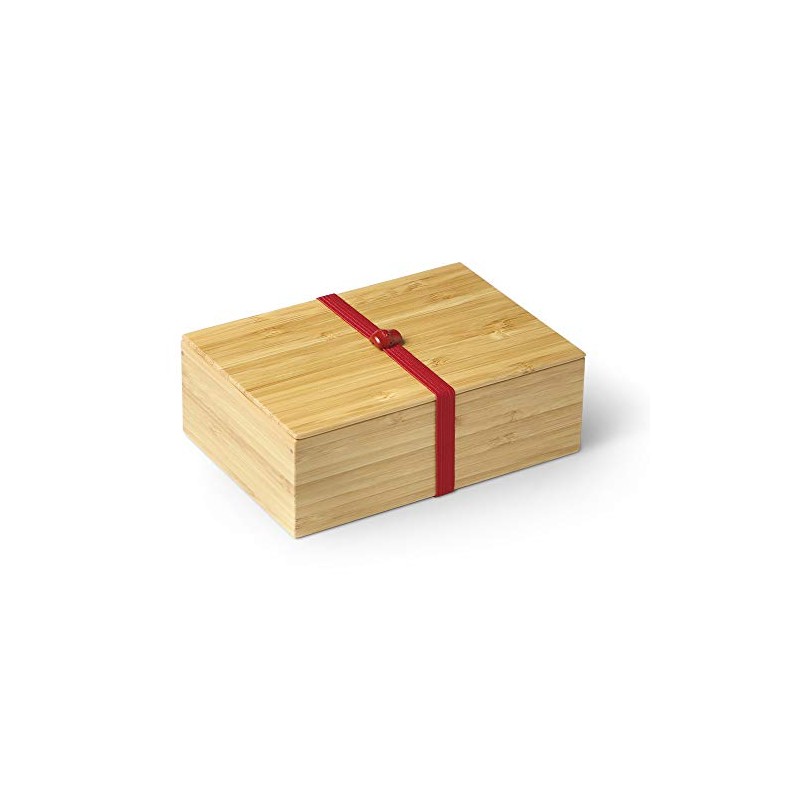 Kochosai Kosuge 1-Tier Lunch Box, Red