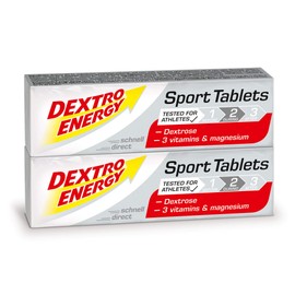 Dextro Energy Dextrose Tablets for/Glucose Tablets with Magnesium, Vitamin B1, B6 & C Endurance and Professional 94g/6 Packs (6)
