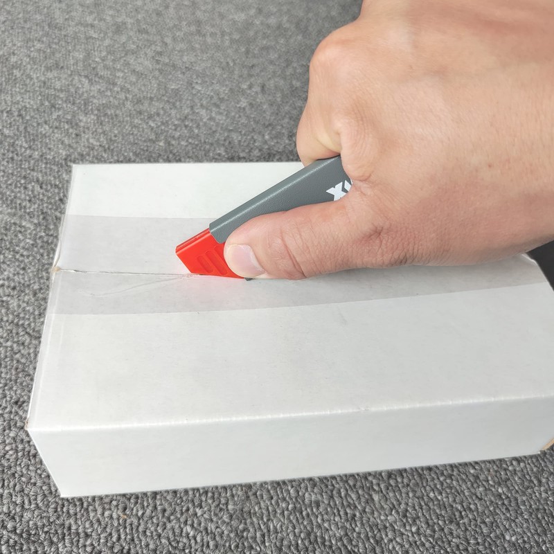 XW Handy Safety Box Cutters, Auto-retractable Razor Blade Carton Cutter