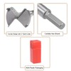 sourcing map Forstner Drill Bits 42mm, Tungsten Carbide Wood Hole