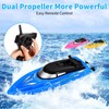 Lumiparty 3PACK Remote Control Rc Boat for Kids, 2.4Ghz Control,