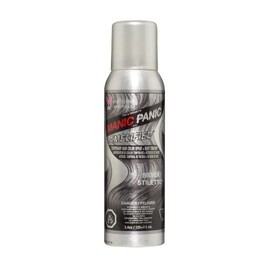 MANIC PANIC Silver Stiletto Temporary Amplified Hair Color Spray - 3.4oz - Icy Silver Shade with Lavender Tint - Vegan, Washes Out Easily, For All Hair Colors, Kids & Adults