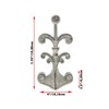 Comfify Fleur De Lis Cast Iron Toilet Paper Roll Holder