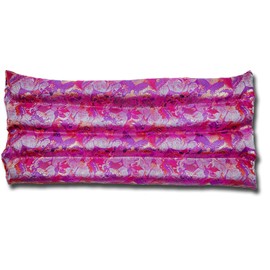 Candi Andi Handmade Soothing Wrap Heating Pad - Dual Sided - Flax Seed Fill - Unscented - Fuchsia Garden - TSW-FG