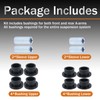 Front A-Arm Control Arms Bushing Kit Replacement for Polaris ATV/UTV