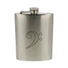 Bass Clef Hip Flask – A Great Gift For Musicians