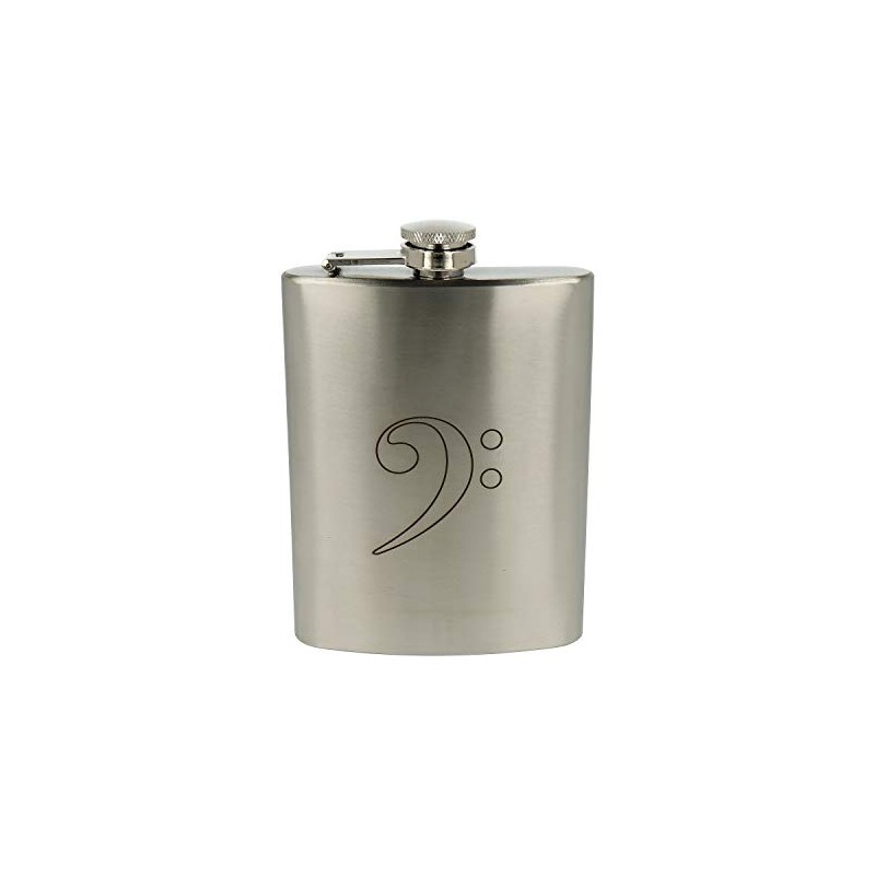 Bass Clef Hip Flask – A Great Gift For Musicians