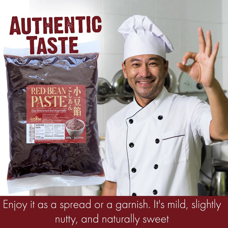Fusion Select Red Bean Paste - Fine Sweetened Adzuki Bean