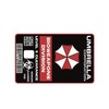 Evill Residents Umbrella Corp Credit Card Skin - Specification: Rectangle