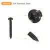 sourcing map 3mm x 25mm Phillips Pan Head Self-tapping Screw,