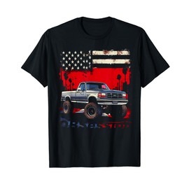 OBS Single Cab Old Body Style Retro Powerstroke Diesel Truck T-Shirt