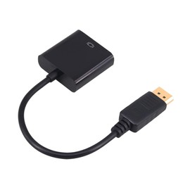KOMBIUDA Vga to Adapter to Vga Cable Audio Adapter for Tv Projector Led Display Support 1080p