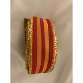 MacKenzie-Childs MacKenzie Childs Heirloom Stripe 1 inch Wide Ribbon by the yard NEW