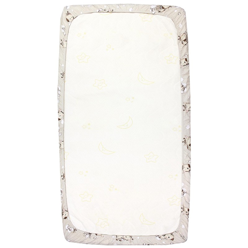 TupTam Baby Fitted Sheet for Baby Cot Bed Pack of