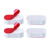 Toilet Seat Buffer Pack of 8 Spacers Support Plugs for