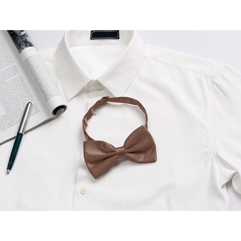 Allegra K Men's Bowtie, Bowtie, Ribbon, Formal, Wedding, School Entrance