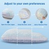 Shredded Memory Foam Cooling Soft Bamboo Viscose Pillows King Set