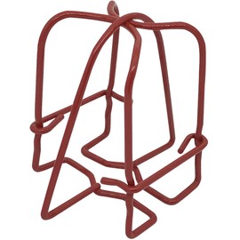 Happy Tree (10 Pack) 3/4" IPS Red Fire Sprinkler Head Guard for Pendent & Upright & Horizontal Sidewall Head - Double Hook