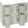 tonchean 4 Pack Stationary Dock Side Leg Pipe Holder Brackets,