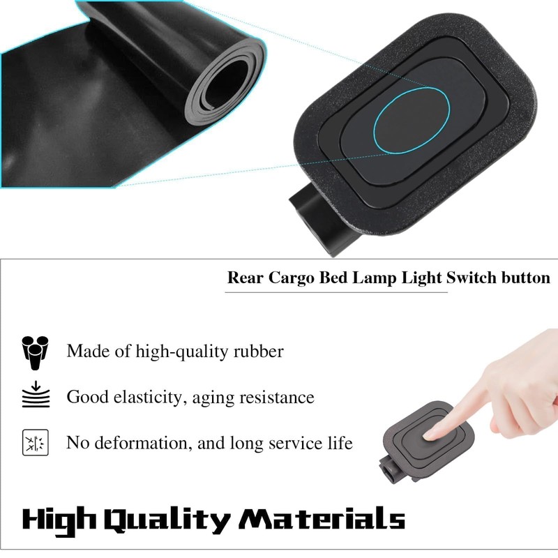 FUSCH New Rear Cargo Bed Lamp Light Switch Fits for