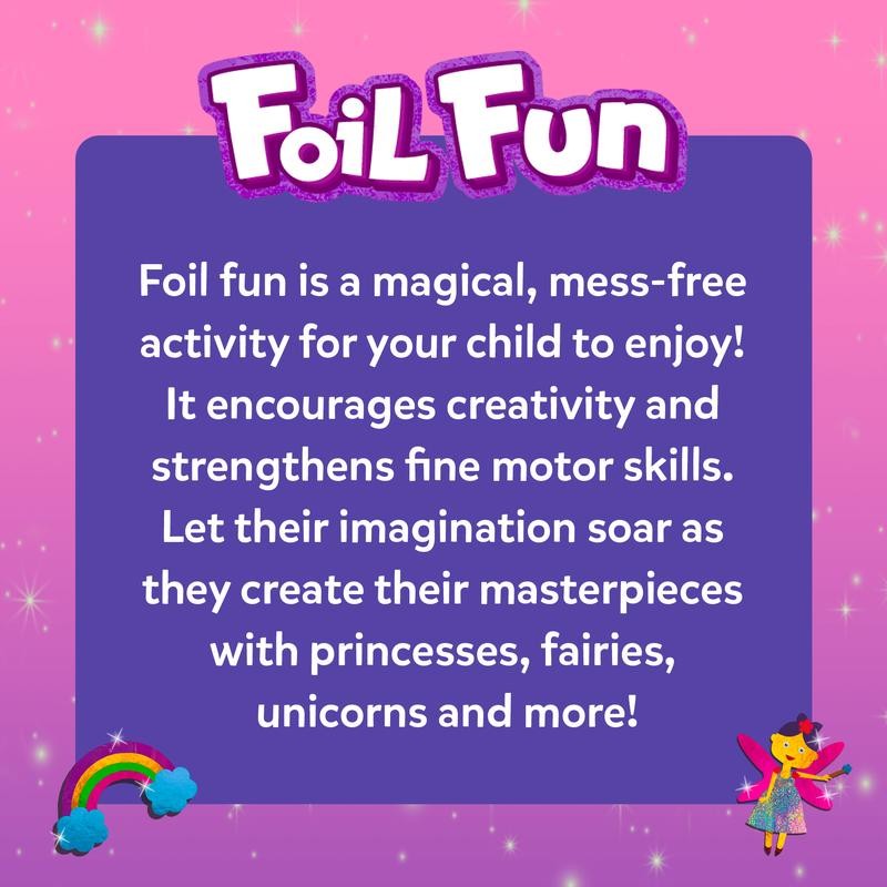 Skillmatics Foil Fun - Art & Craft Activity, Mess Free
