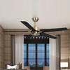 Kingshion 5 Pack Fan Blade Covers Suitable for Most Ceiling