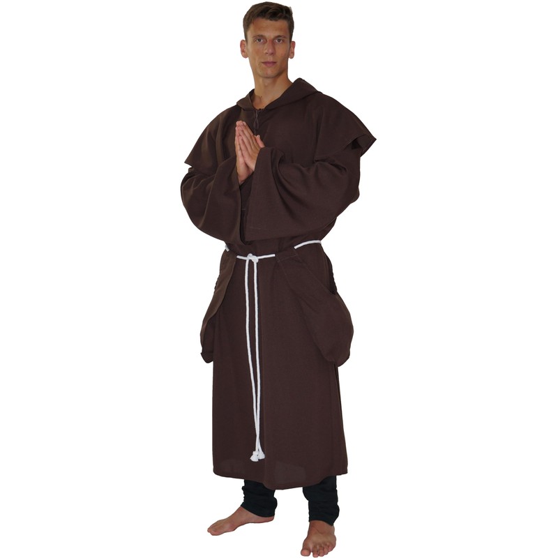 Maylynn 14109 – Medieval Monk Costume, Men's Monk's Robe, 3-Piece
